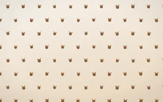 Cocoa Kittens — light brown, orange and white cute background