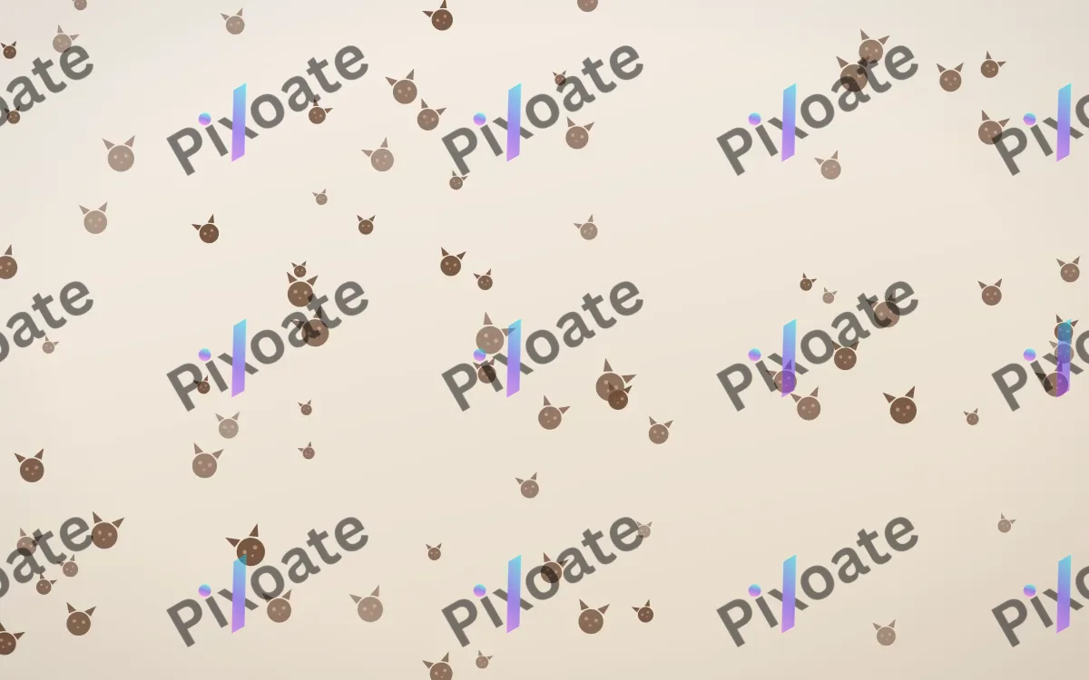 Espresso Kittens — light brown, orange and beige cute background
