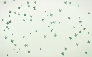 Forest Cream Kittens II — light green and white cute background, variation II