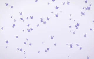 Lilac Frost Kittens III — light blue and white cute background, variation III