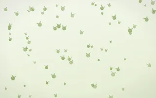 Matcha Latte Kittens — light green and white cute background