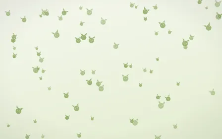 Matcha Latte Kittens — light green and white cute background