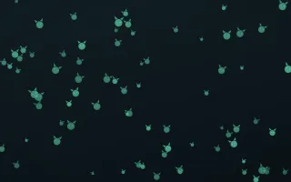 Midnight Garden Kittens II — dark green and black cute background, variation II