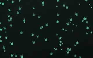 Mint Noir Kittens — dark green and black cute background