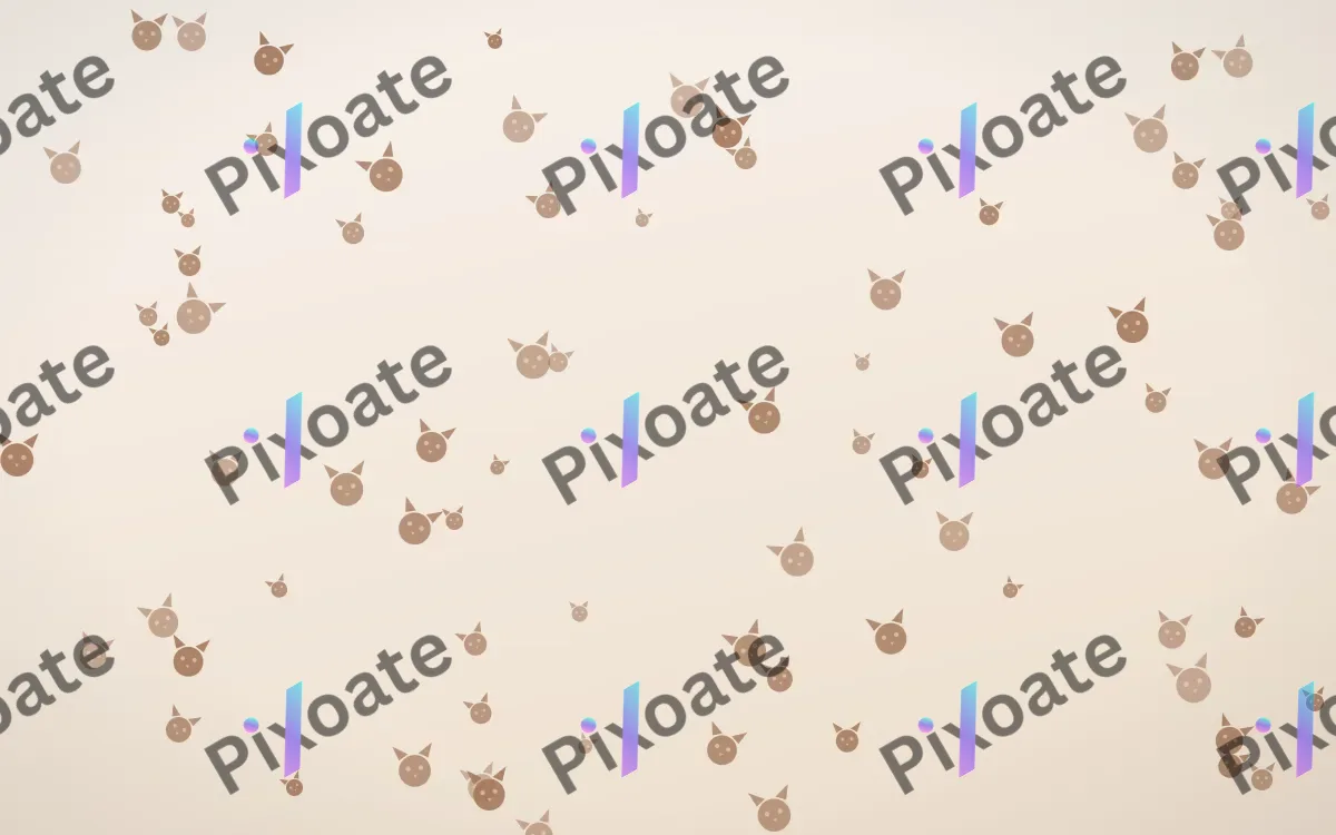 Mocha Milk Kittens — light orange and white cute background