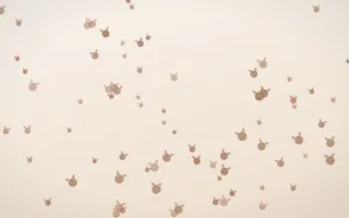 Mocha Milk Kittens II — light orange and white cute background, variation II