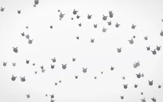 Mono Kittens — light grey and white cute background