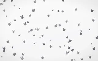Mono Kittens III — light grey and white cute background, variation III