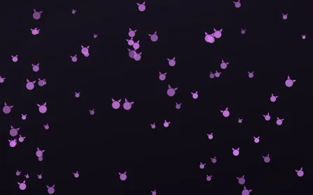 Neon Noir Kittens — dark purple, teal and black cute background