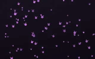 Neon Noir Kittens II — dark purple, teal and black cute background, variation II