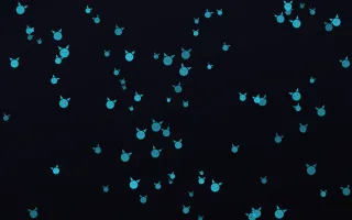 Neonline Kittens II — dark teal, pink and black cute background, variation II