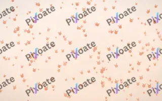 Peach Fuzz Kittens Dense — light orange and white cute background