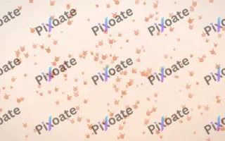 Peach Fuzz Kittens Dense III — light orange and white cute background, variation III