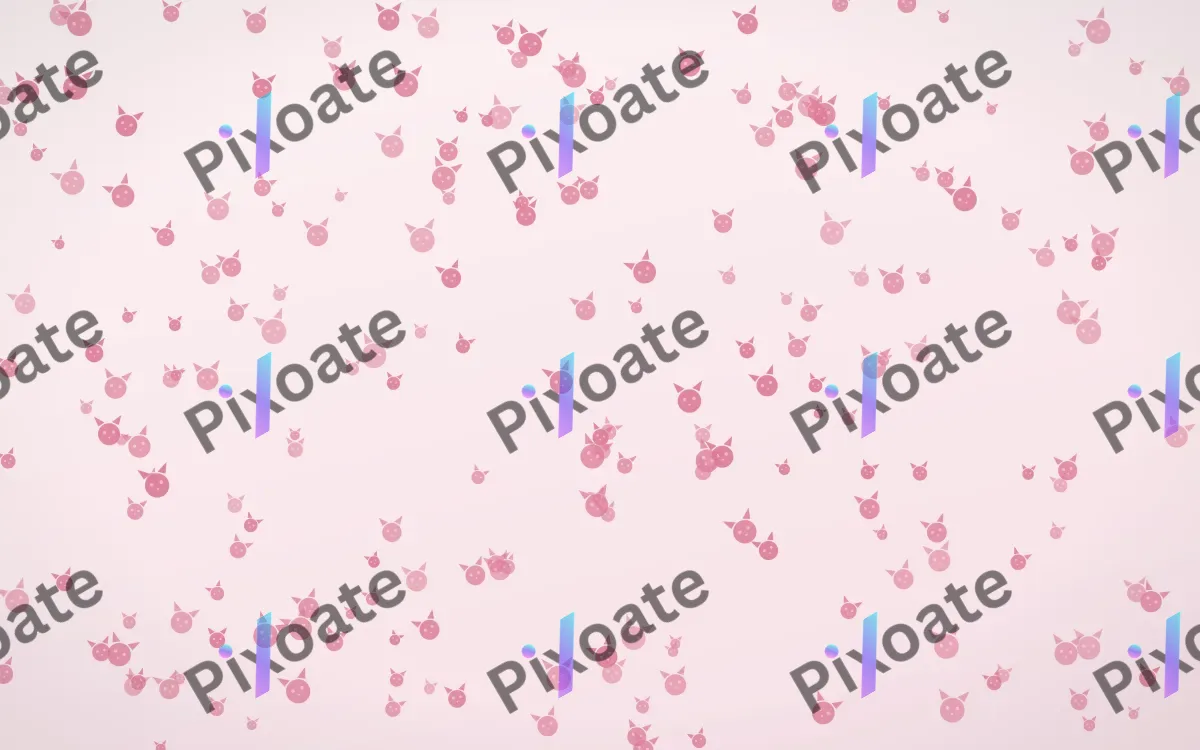 Rosewater Kittens Dense — light pink and white cute background