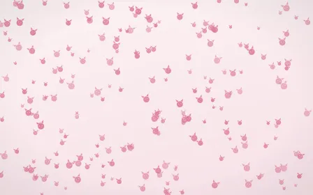 Rosewater Kittens Dense — light pink and white cute background