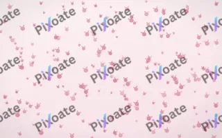Rosewater Kittens Dense II — light pink and white cute background, variation II