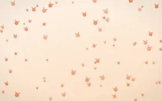 Sunset Pop Kittens — light orange and beige cute background