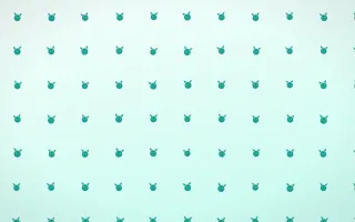 Teal Kittens — light teal and white cute background