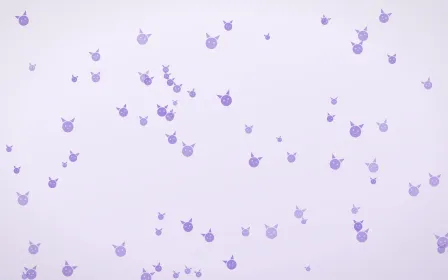 Wisteria Kittens — light purple and white cute background