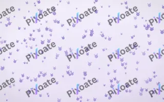 Wisteria Kittens Dense III — light purple and white cute background, variation III