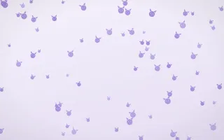 Wisteria Kittens III — light purple and white cute background, variation III