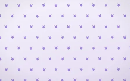 Wisteria Kittens Tiled — light purple and white cute background