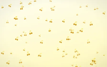 Butter Cherries — light brown, gold and white cute background