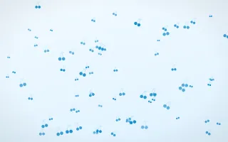 Ice Cherries — light blue and white cute background