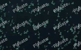 Midnight Garden Cherries Dense — dark green and black cute background