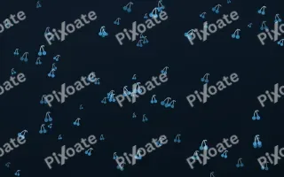 Ocean Ink Cherries — dark blue cute background