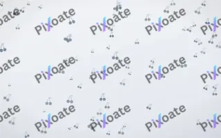 Slate Mist Cherries — light blue and white cute background