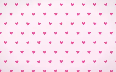 Blush Hearts — light pink and white cute background