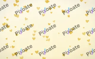 Buttercream Hearts — light gold, yellow and white cute background