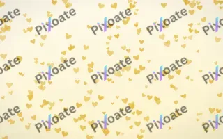 Buttercream Hearts Dense III — light gold, yellow and white cute background, variation III