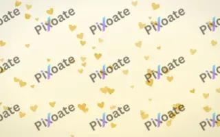Buttercream Hearts II — light gold, yellow and white cute background, variation II