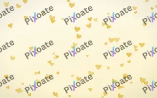 Buttercream Hearts III — light gold, yellow and white cute background, variation III