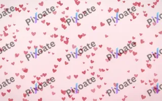 Cherry Soda Hearts Dense — light red and white cute background