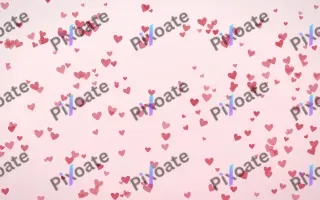 Cherry Soda Hearts Dense II — light red and white cute background, variation II
