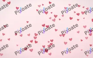 Cherry Soda Hearts III — light red and white cute background, variation III