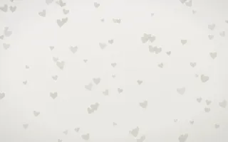 Fogline Hearts — light grey, orange and white cute background