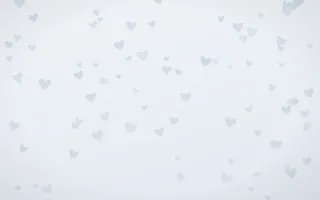 Mist Blue Hearts — light blue and white cute background