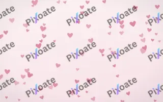 Rosewater Hearts — light pink and white cute background