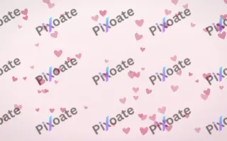 Rosewater Hearts II — light pink and white cute background, variation II