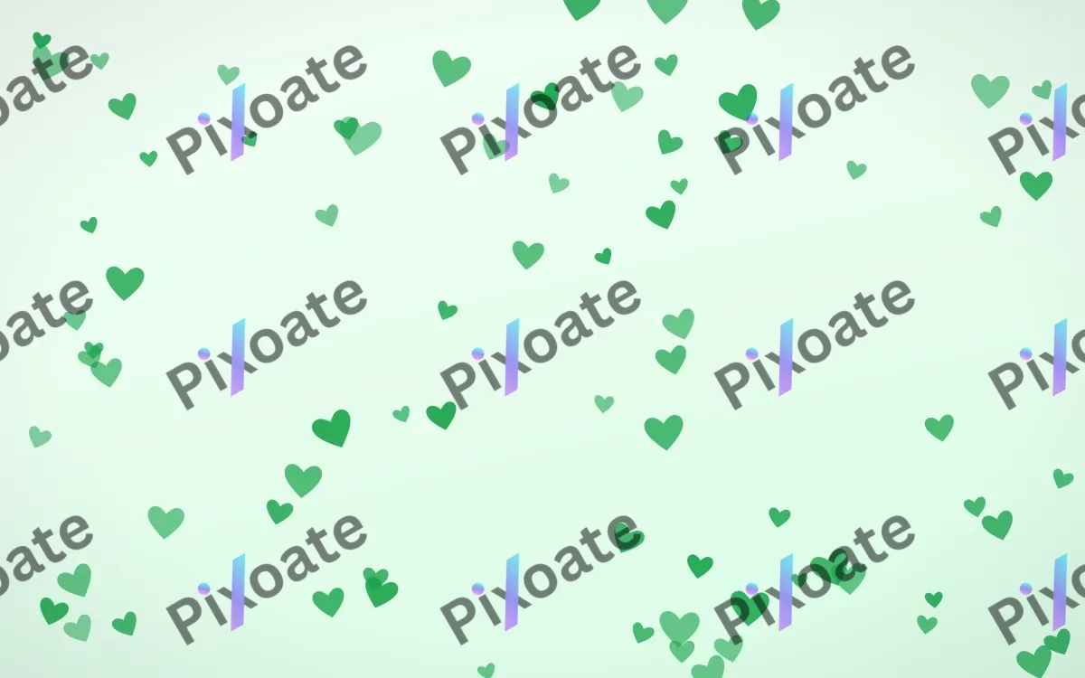 Sage Hearts Sage Hearts — light green and white cute background