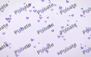 Wisteria Hearts — light purple and white cute background