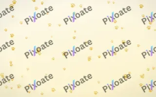 Buttercream Paws — light gold, yellow and white cute background