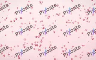 Cherry Soda Paws Dense — light red and white cute background