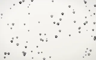 Inkline Paws — light grey and white cute background