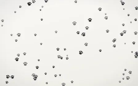 Inkline Paws — light grey and white cute background