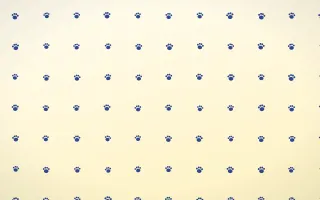 Navy Cream Paws — light blue and white cute background